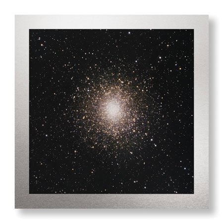 Robert Gendler Limited Edition Ready to Hang Giclee on Brushed Aluminum: "Globular Cluster in Ophiuchus"