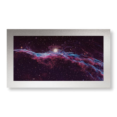 Robert Gendler Limited Edition Ready to Hang Giclee on Brushed Aluminum: "Veil Supernova Remnant"