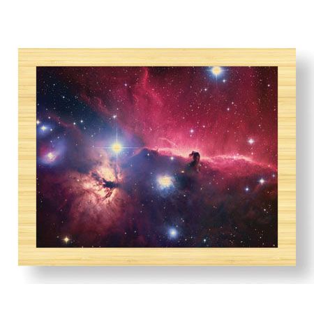 Robert Gendler Limited Edition Ready to Hang Giclee on Sustainable Bamboo: "Horsehead Nebula"