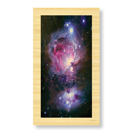 Robert Gendler Limited Edition Ready to Hang Giclee on Sustainable Bamboo: "The Great Nebula in Orion"