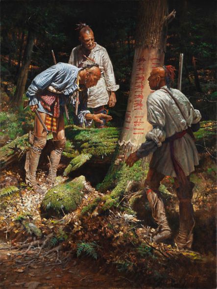 Robert Griffing Artist Signed  Limited Edition Canvas Giclee:"Trees That Speak"