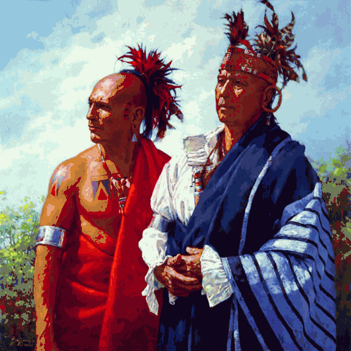 Robert Griffing Handsigned and Numbered Limited Edition Canvas: "The Delegates"