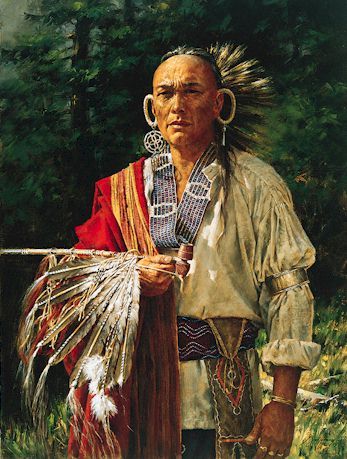 Robert Griffing Artist Signed Limited Edition Canvas:"The Peace Maker"