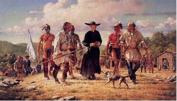 Robert Griffing Limited Edition Print:"Welcome to Logstown"