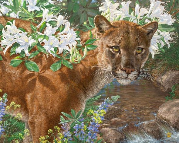 Lee Kromschroeder Master Artisan Hand Embellished Canvas Giclee:"Midsummer’s Dream "