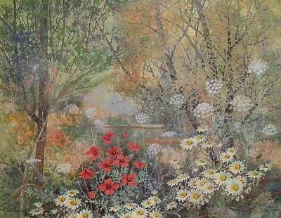 ROBERT LAESSIG 20X29 Secondary Market Art: "MISTY MARSH"