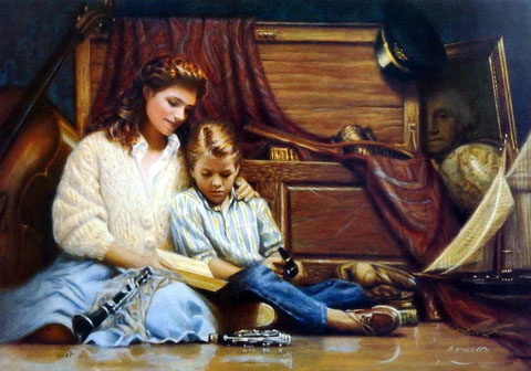 Robert Olson Print-Signed and Numbered:"Hope Chest"