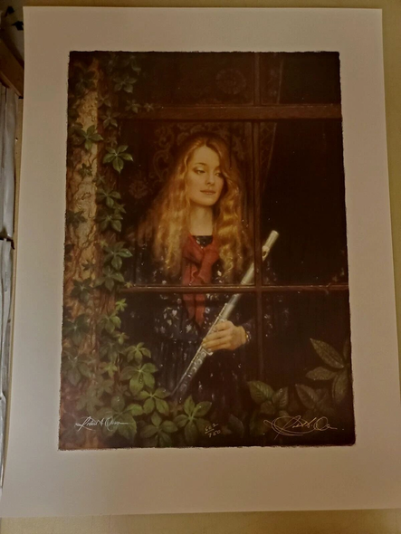 Robert Olson Signed Limited Edition Offset Lithograph: "A Morning Rain"