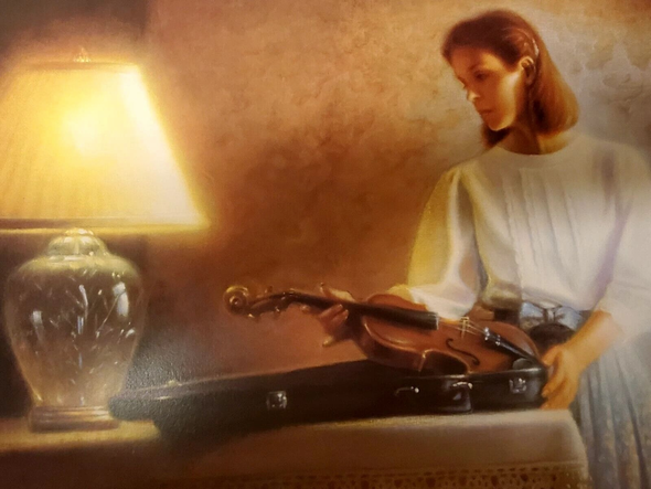 Robert Olson Signed Limited Edition Offset Lithograph: "Twilight Refrain"
