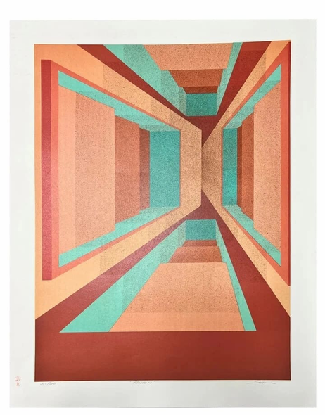 Robert Shirk Plate Signed Limited Edition Lithograph Print: "Passages"