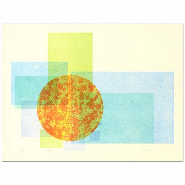 Robert Shirk Plate Signed Limited Edition Lithograph Print:"Sunrise"