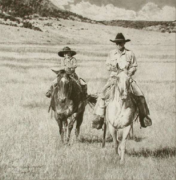 Robert Shufelt Handsigned and Numbered Limited Edition: "Raised On Good Pasture" 