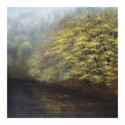 Robert Striffolino Limited Edition Hand-Embellished Giclee on Canvas:"Misty River"