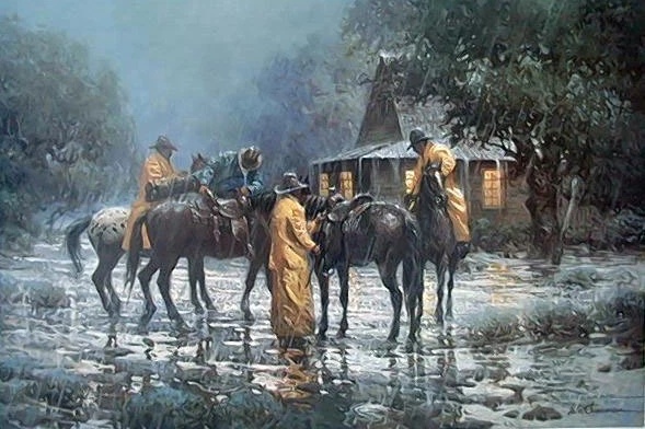 Robert Summers Limited Edition Print: "Country Slickers"