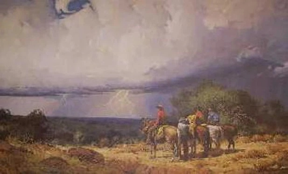 Robert Summers Limited Edition  Print: "Putting out a Scorcher"