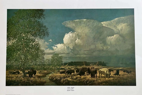 Robert Summers Limited Edition Print: "White Buffalo"