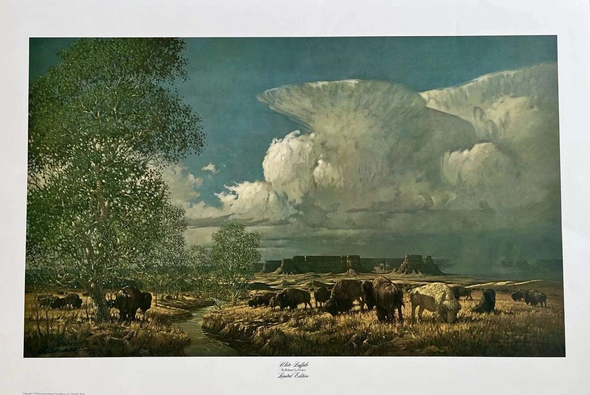 Robert Summers Limited Edition Print: "White Buffalo"