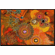 Robert Swedroe Hand Embellished Limited Edition Gallery Wrap Canvas:"Cosmic Firestorm"