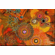 Robert Swedroe Hand Embellished Limited Edition Gallery Wrap Canvas:"Cosmic Firestorm"