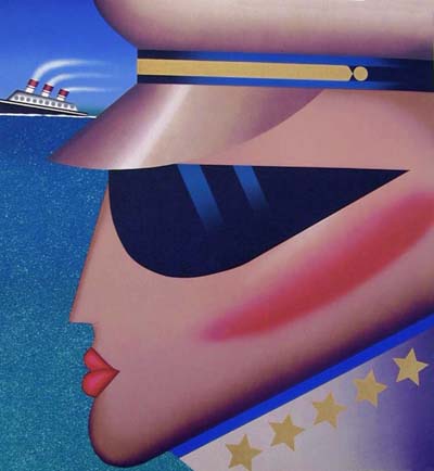 Robin Morris Hand Signed Publisher Proof Lithograph:"Commodore (PP)"