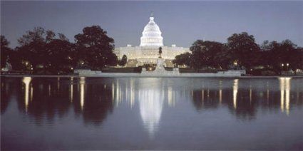 ROD CHASE 17X34 Secondary Market Art: "AMERICA AMERICA APCNV"