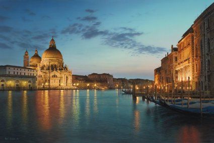 Rod Chase Hand signed and Numbered Limited Edition Canvas Giclee:"Gloria di Maria"