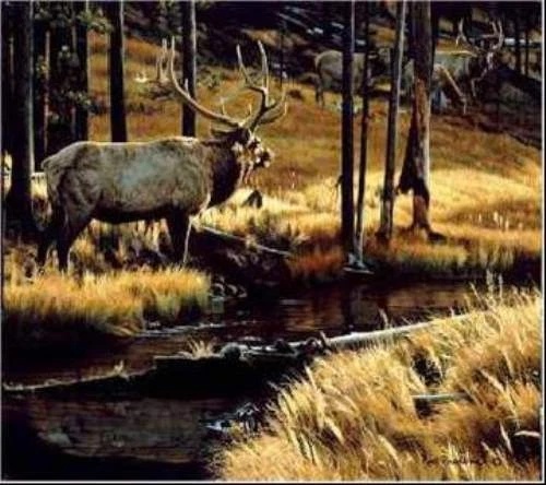 Rod Frederick Signed and Numbered Limited Edition Lithograph: "GLORY DAYS"