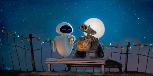 Rob Kaz Artist Signed Disney Ltd Ed Studio Embellished Gallery Wrap Canvas:"It Only Takes a Moment"