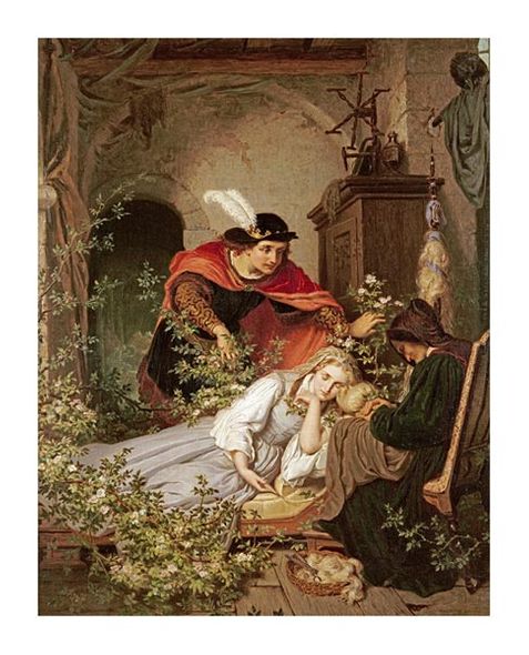 Roland Risse Fine Art Open Edition Gicl&eacute;e:"Sleeping Beauty"
