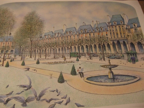 Rolf Rafflewski  Signed and Numbered Limited Edition Print: "Park"