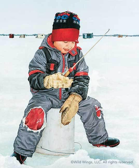 Rollie Brandt Limited Edition Artist Proof Print:"Northern Tike"