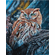Rollie Brandt Master Artisan Hand Embellished Canvas Giclee:"Nestled In Owl"