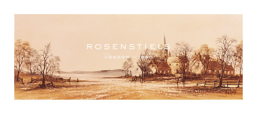 Ron Folland Hand Numbered Limited Edition Print on Paper :"Misty Dawn"
