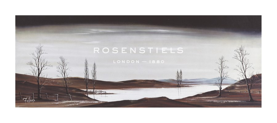 Ron Folland Hand Numbered Limited Edition Print on Paper :"Silver Lake"