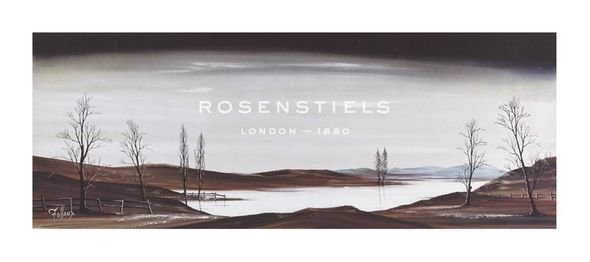 Ron Folland Hand Numbered Limited Edition Print on Paper :"Silver Lake"