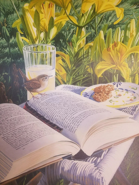 Ron Parker Signed Limited Edition Lithograph: "Summer Reading"