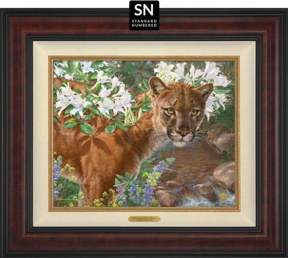 Ron Van Gilder Framed Limited Edition Canvas:"Midsummer's Dream" 