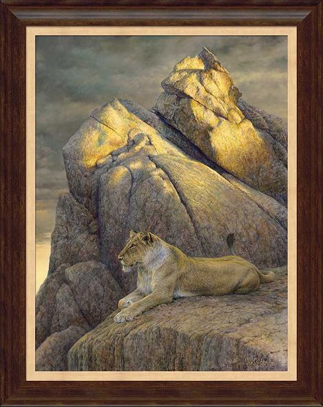 Ron Van Gilder Framed Limited Edition Canvas: "The Overseer"