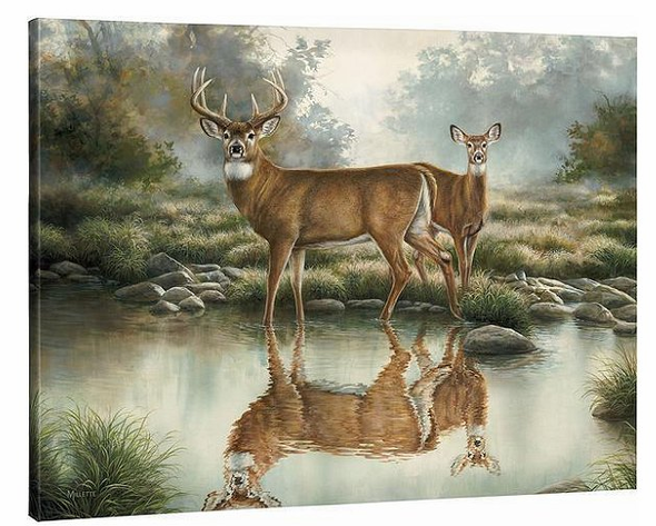 Rosemary Millette 33.5 x 44.5 Oversized Gallery Wrapped Canvas:"Tranquil Waters"