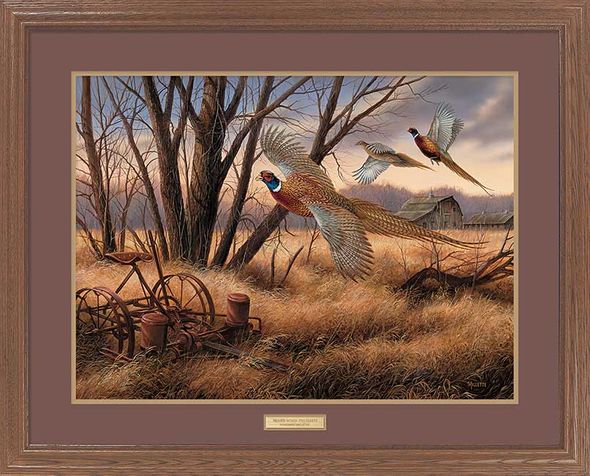 Rosemary Millette Great Northern Art Open Edition Framed Art Print:"Prairie Wings"