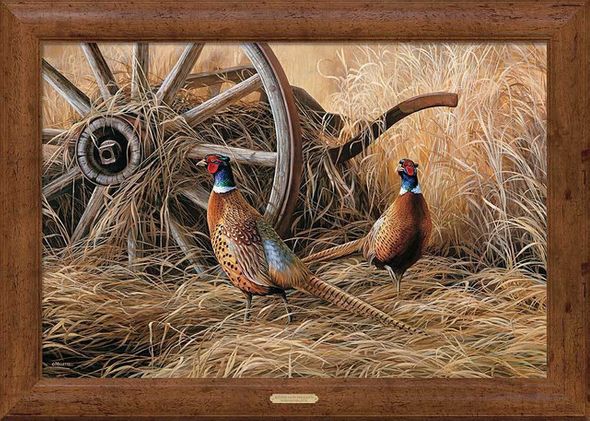 Rosemary Millette 30x42 Signed and Numbered Framed Canvas:"Autumn Glow"