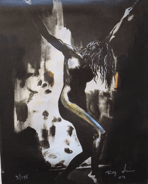 Royi Akavia Hand Signed Limited Edition Giclee:"Mystery"