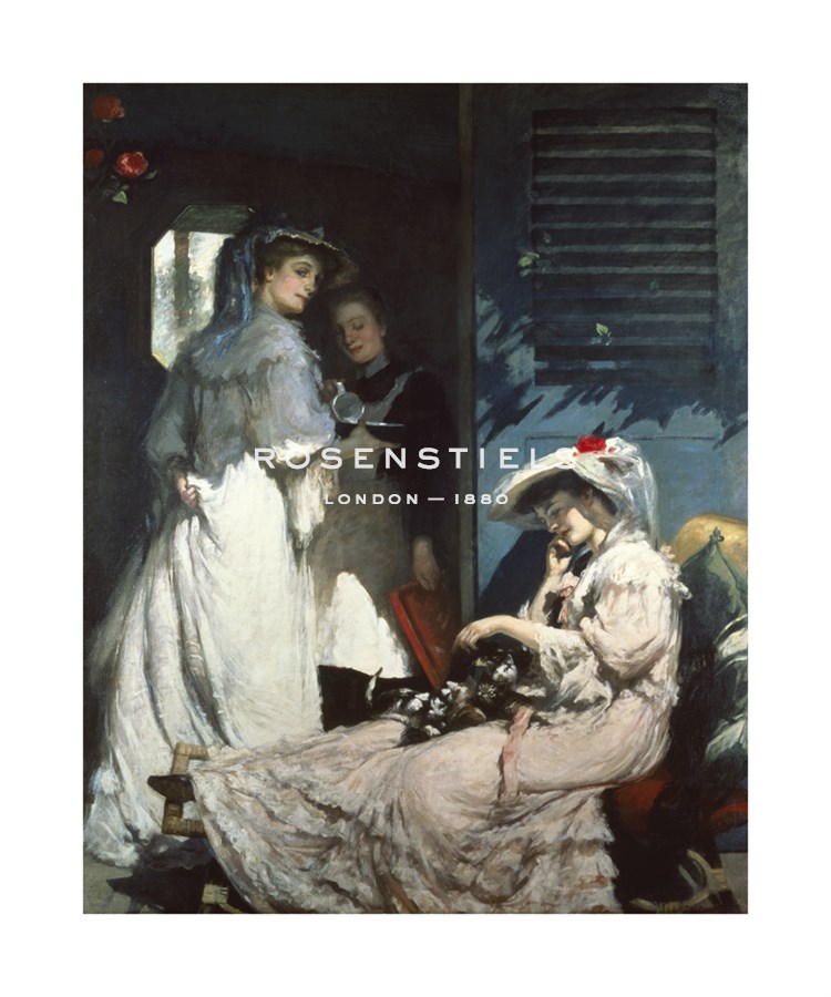 Rupert Bunny Hand Numbered Limited Edition Print on Paper :"A Summer Morning"