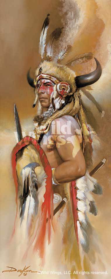 Russ Docken Artist Proof Limited Edition Print:"Look of War"