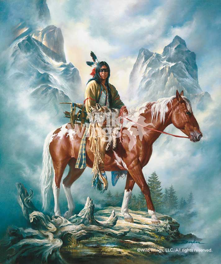 Russ Docken Limited Edition Print:"They Call Me Wolf "