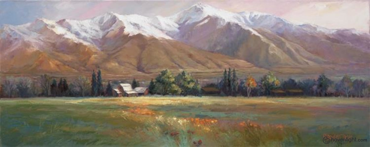 Ruth Hewlett Fine Art Giclee Print: "Francis Peak"