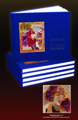 Sabzi Deluxe Book With Limited Edition Giclee Print: "Memories  Collected Works of Sabzi - Deluxe"