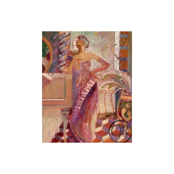 Sabzi Giclee on Paper:"New Moon"