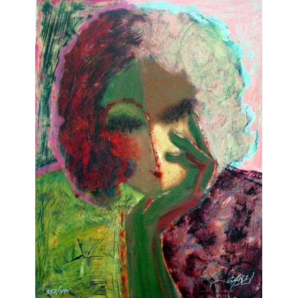 Sabzi Giclee on Paper:"Satisfaction"