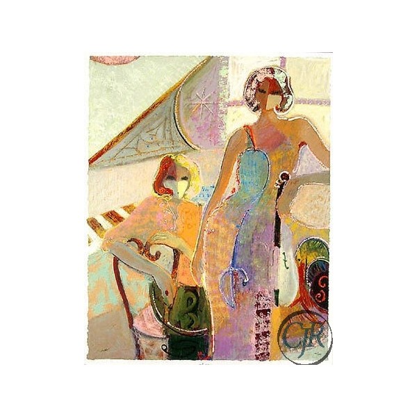 Sabzi Serigraph on Paper:"Sweet Memories"